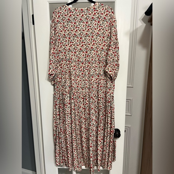 Cute Hi - Lo Floral Print Dress - Picture 5 of 8